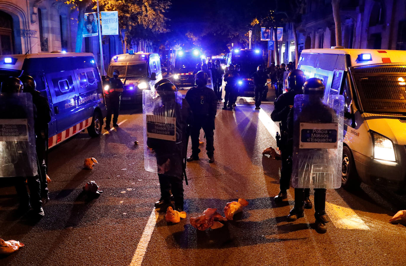 La inhabilitación de Quim Torra no consigue llenar las plazas catalanas, y la afluencia en las protestas callejeras fue mucho menor que en otras ocasiones