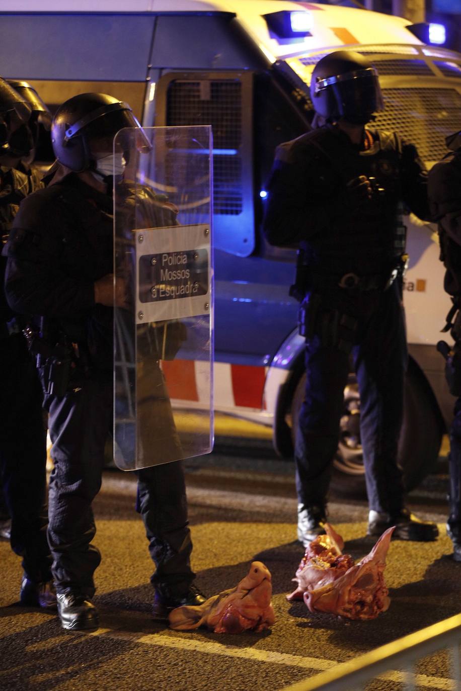 La inhabilitación de Quim Torra no consigue llenar las plazas catalanas, y la afluencia en las protestas callejeras fue mucho menor que en otras ocasiones