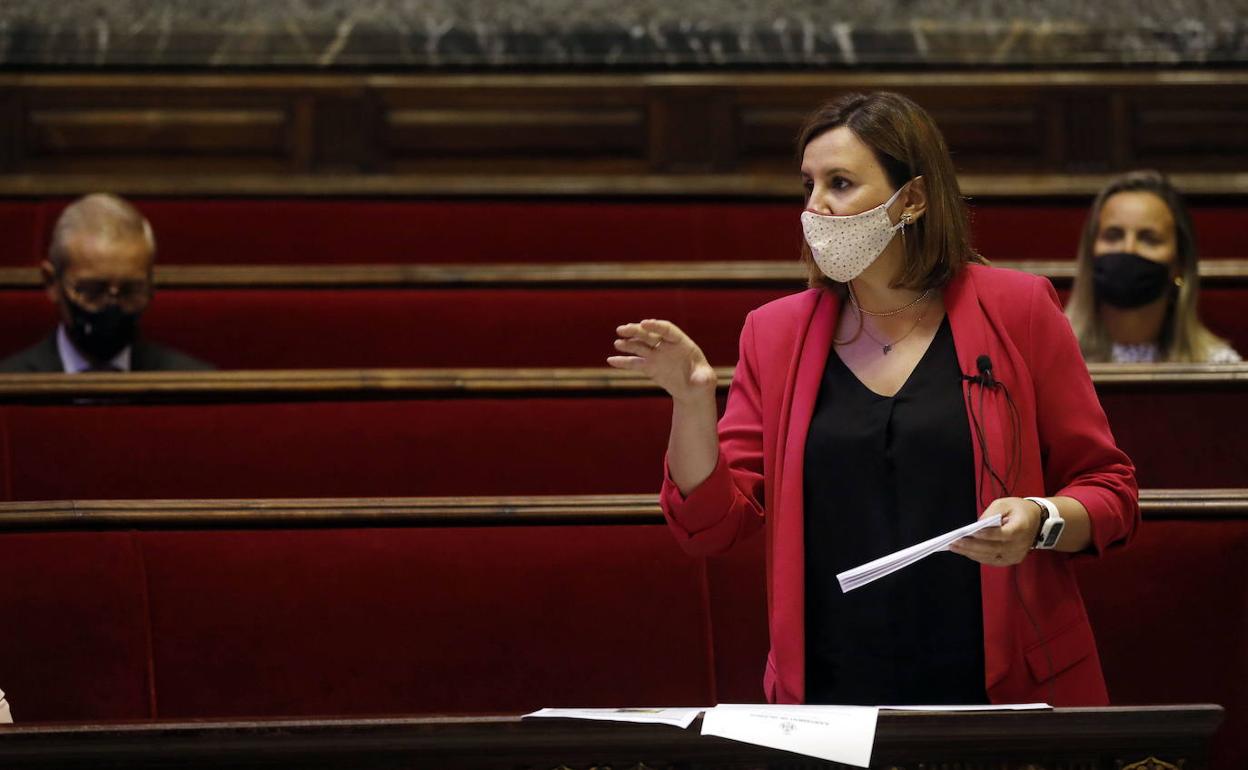 Catalá durante un pleno en el Ayuntamiento.