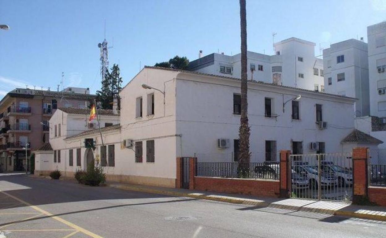 Las instalaciones del cuartel de la Guardia Civil. 