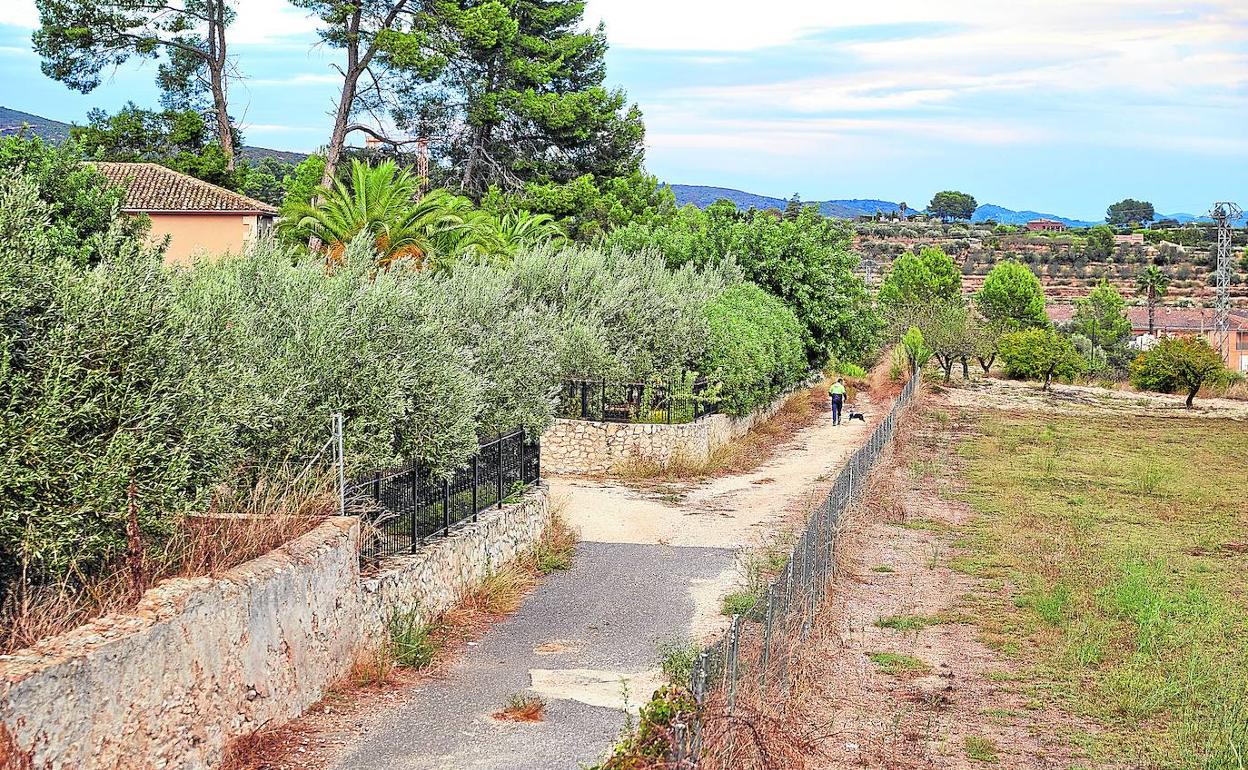 La zona rural donde fue agredida sexualmente la menor el pasado fin de semana.