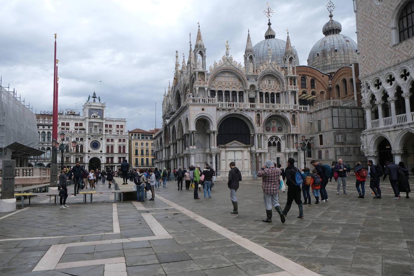 Fotos: Día histórico en Venecia: el Moisés evita la llegada del &#039;acqua alta&#039;