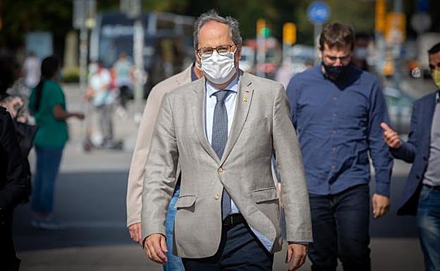 Quim Torra, expresidente de Cataluña. 