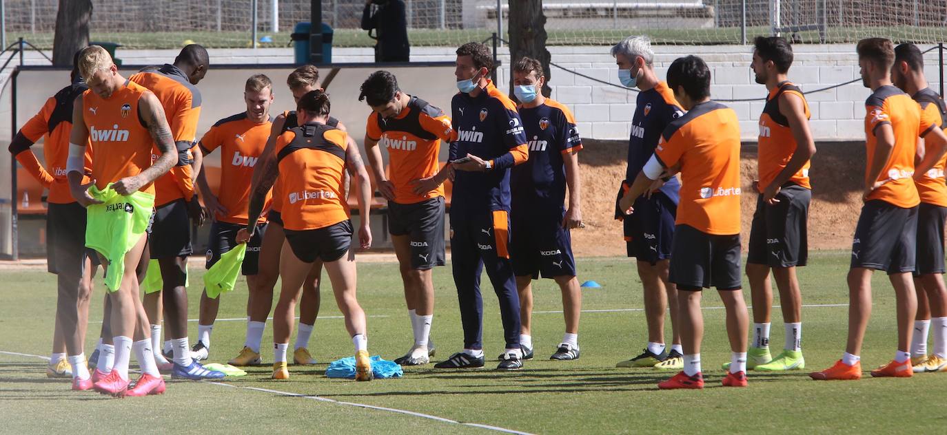 Entrenamiento del Valencia CF 