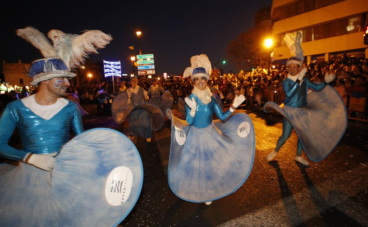 Imagen de la cabalgata de Reyes Magos del año pasado 