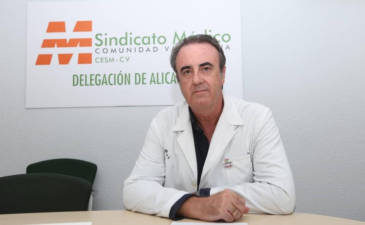 Víctor Pedrera Carbonell, nuevo secretario general del sindicato CESM-CV. 