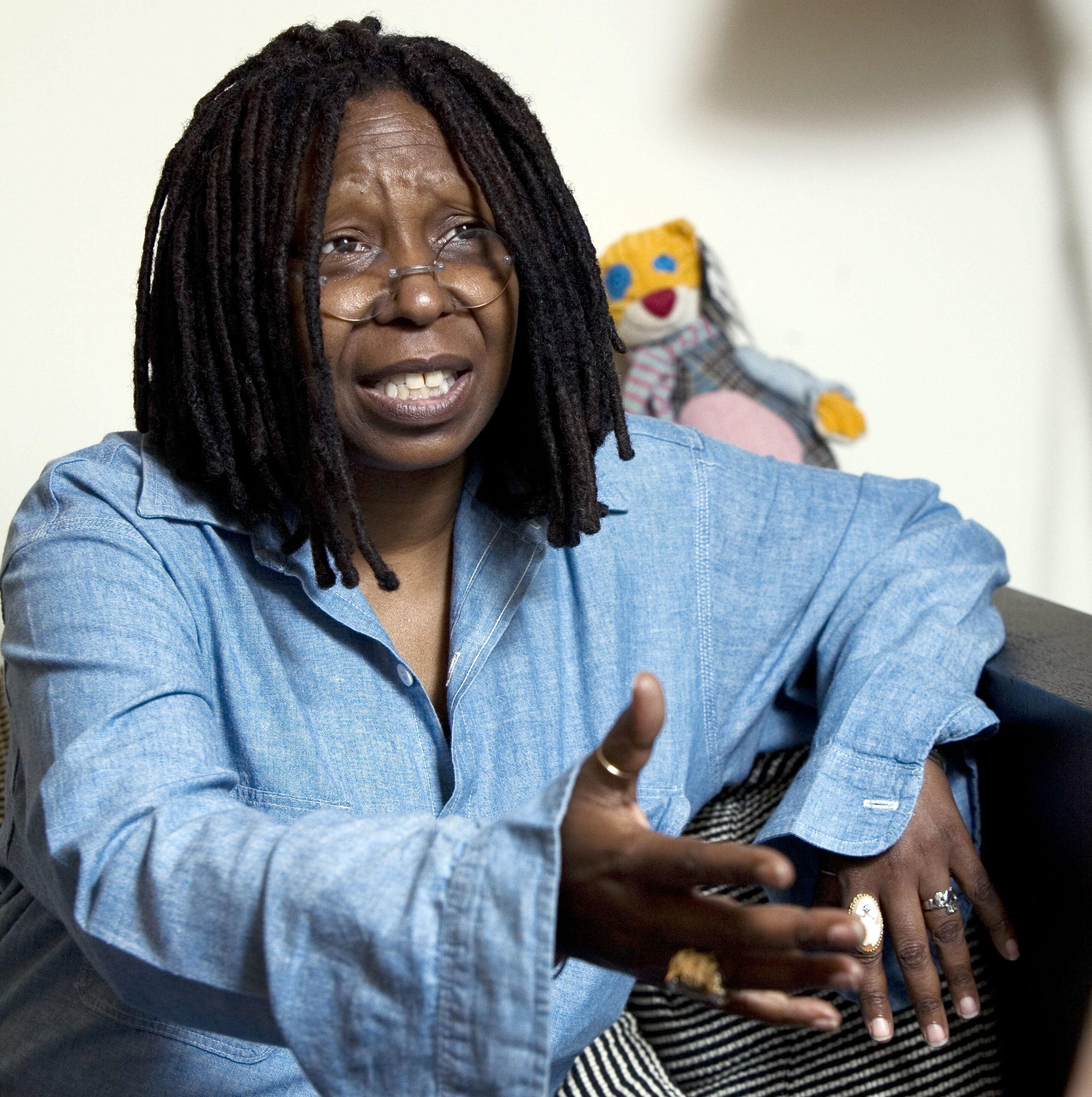 Famosos que apoyan a Joe Biden | La actriz Whoopi Goldberg