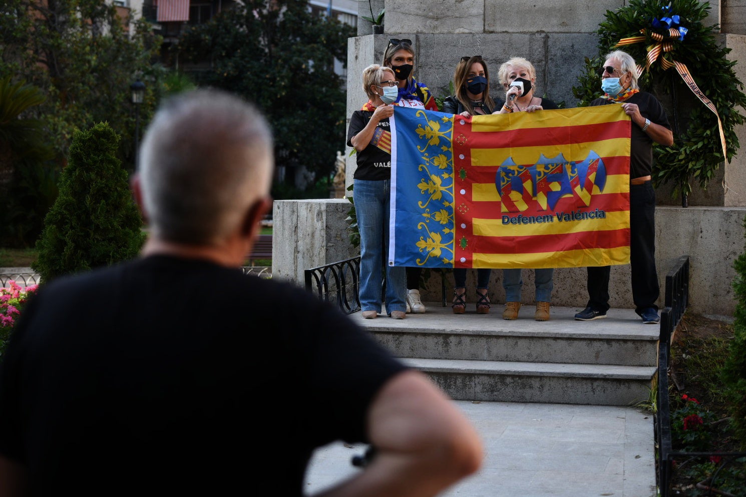 Fotos: Manifestaciones en Valencia por el 9 d&#039;Octubre