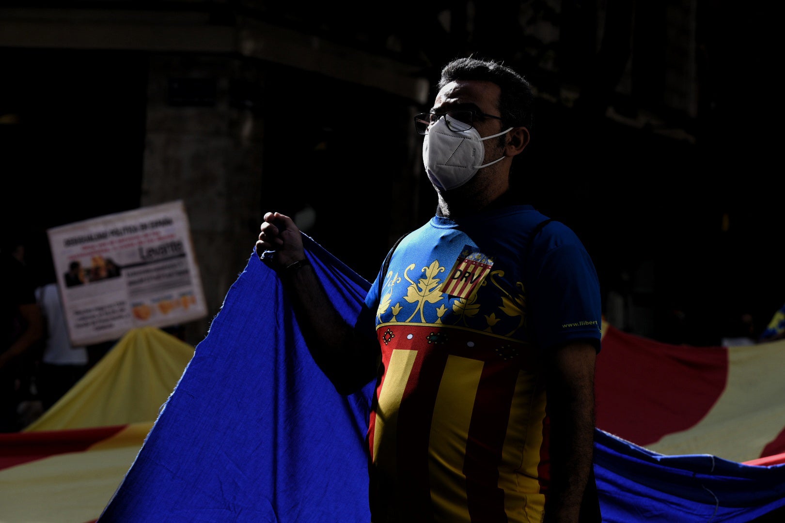 Fotos: Manifestaciones en Valencia por el 9 d&#039;Octubre