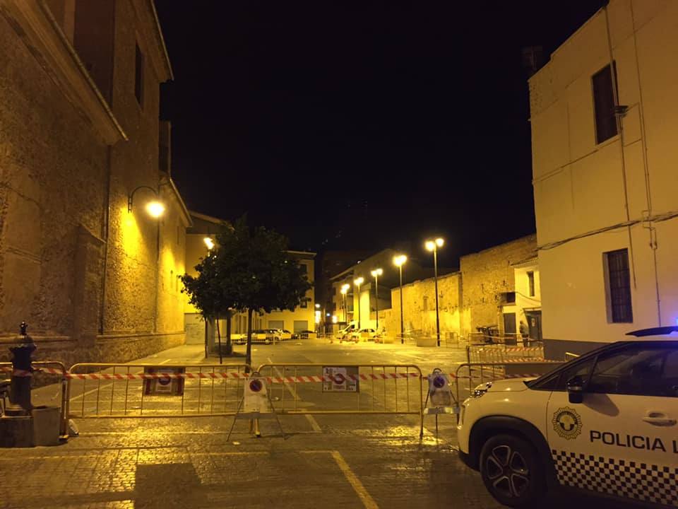 Fotos: Cae parte del tejado de la cúpula de la iglesia de Massamagrell