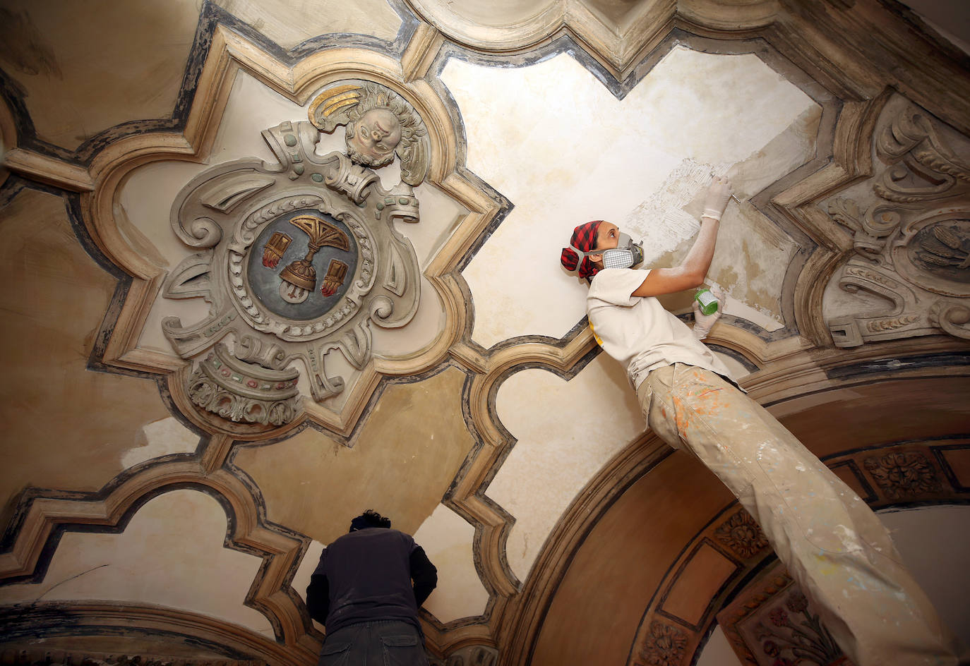 Restauración del trasagrario de la Iglesia de San Nicolás