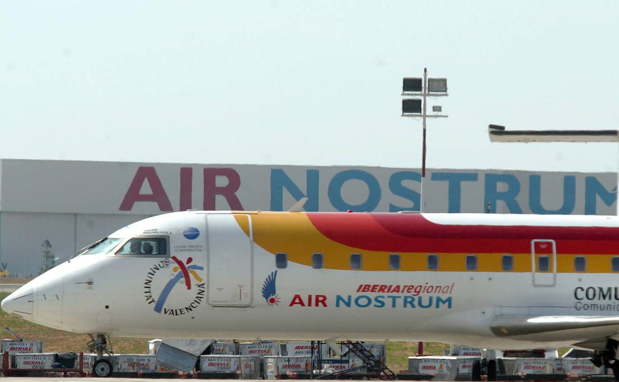 Un avión de la aerolínea. 