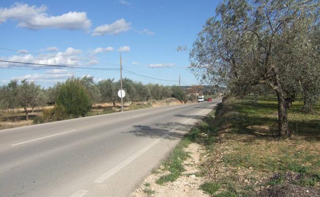 Herido un motorista en un accidente en Enguera