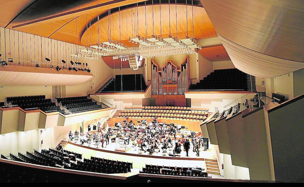 Sala Iturbi del Palau de la Música en una imagen de archivo.