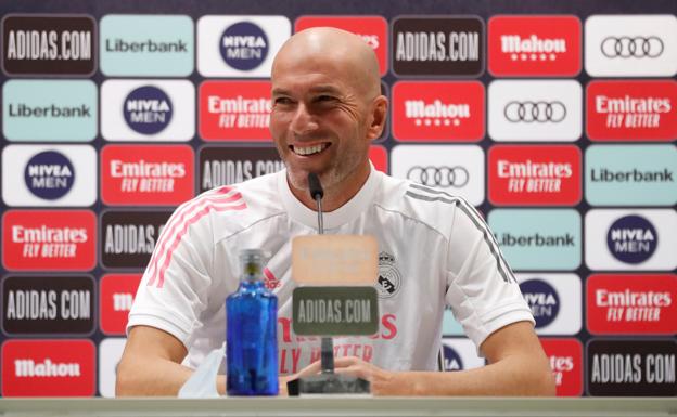 Zidane: «Rotar es la manera de conseguir cosas»