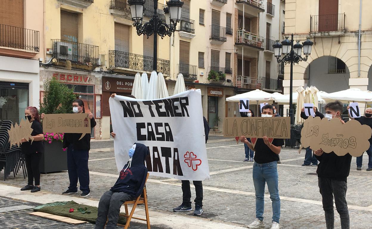 Cáritas denuncia que más de 40 personas viven sin hogar en Gandia en la pandemia