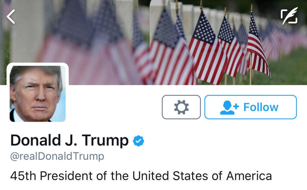 Un hacker publica la contraseña de Trump en Twitter