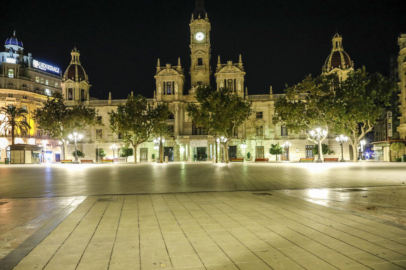 Valencia, bajo el toque de queda