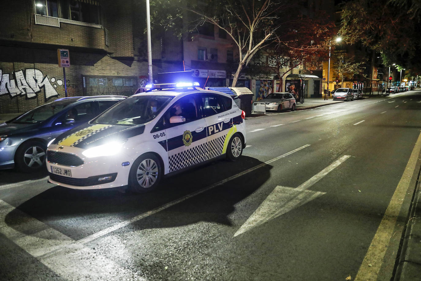 Valencia, bajo el toque de queda