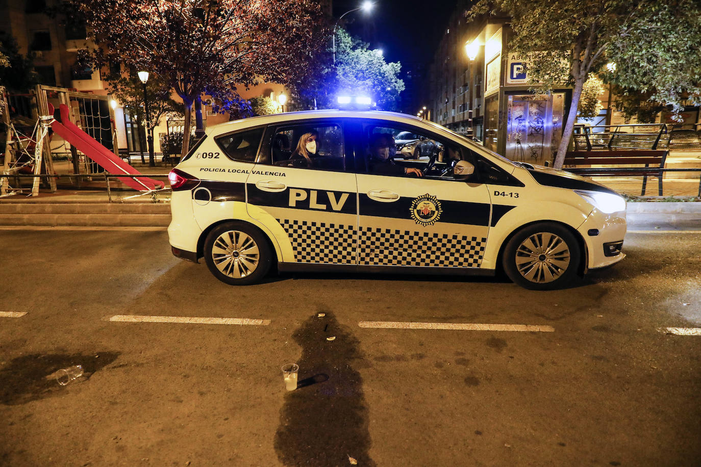 Valencia, bajo el toque de queda