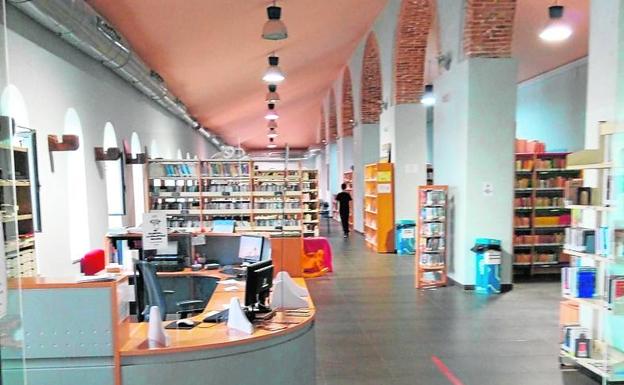 Biblioteca municipal y sala Raga del Molino Galán de Buñol.