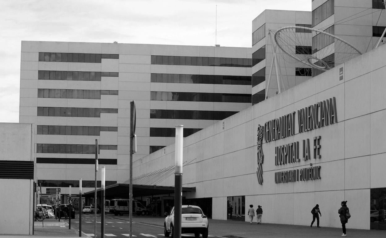 Vista general del hospital universitario La Fe de Valencia. 