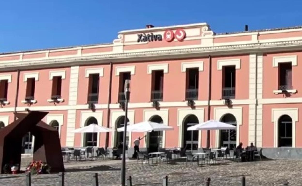 La estación de Xàtiva, junto con la de Alzira, mejorará su accesibilidad. 