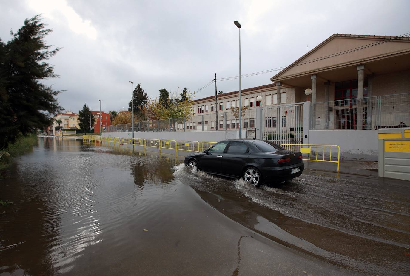 Una zona residencial en Dénia