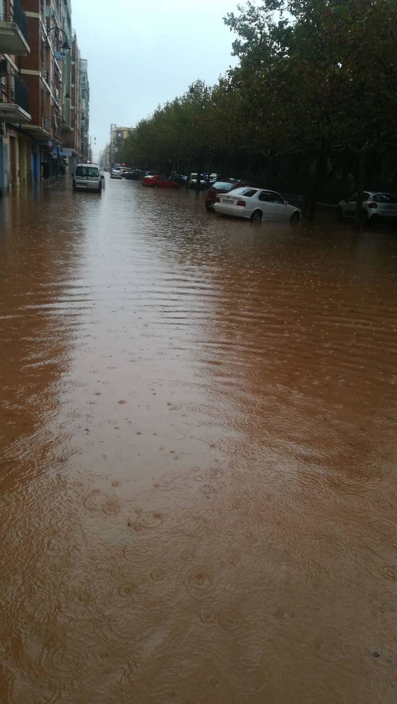 Inundaciones en Alzira.