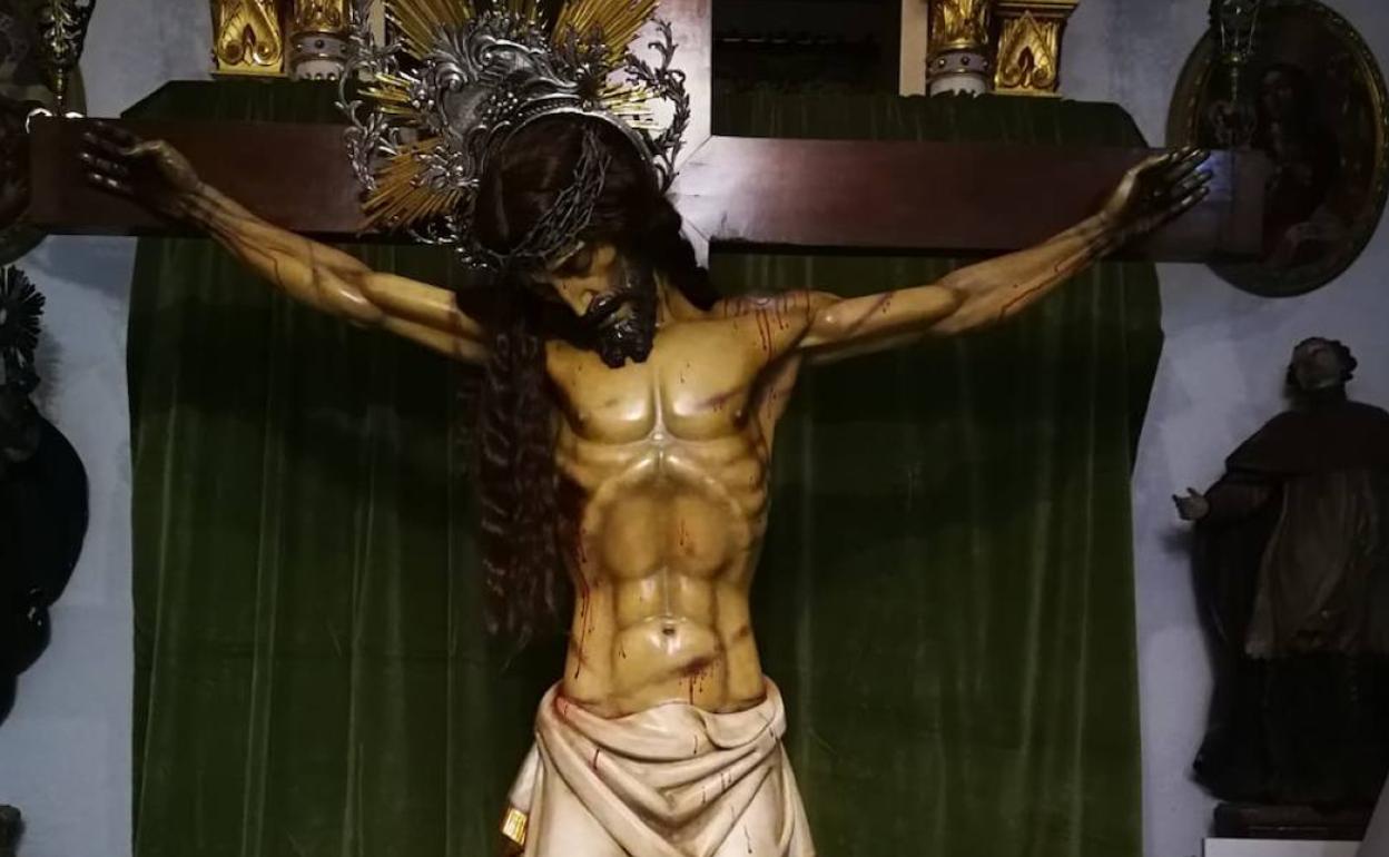 Talla del Cristo del Salvador del Cabanyal. 