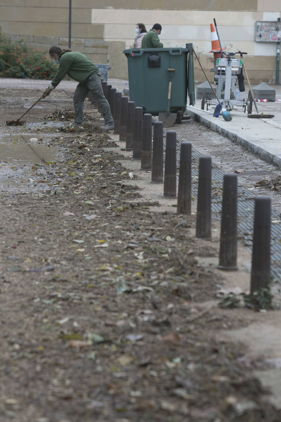 Fotos: Daños tras las lluvias en el cauce del río Turia