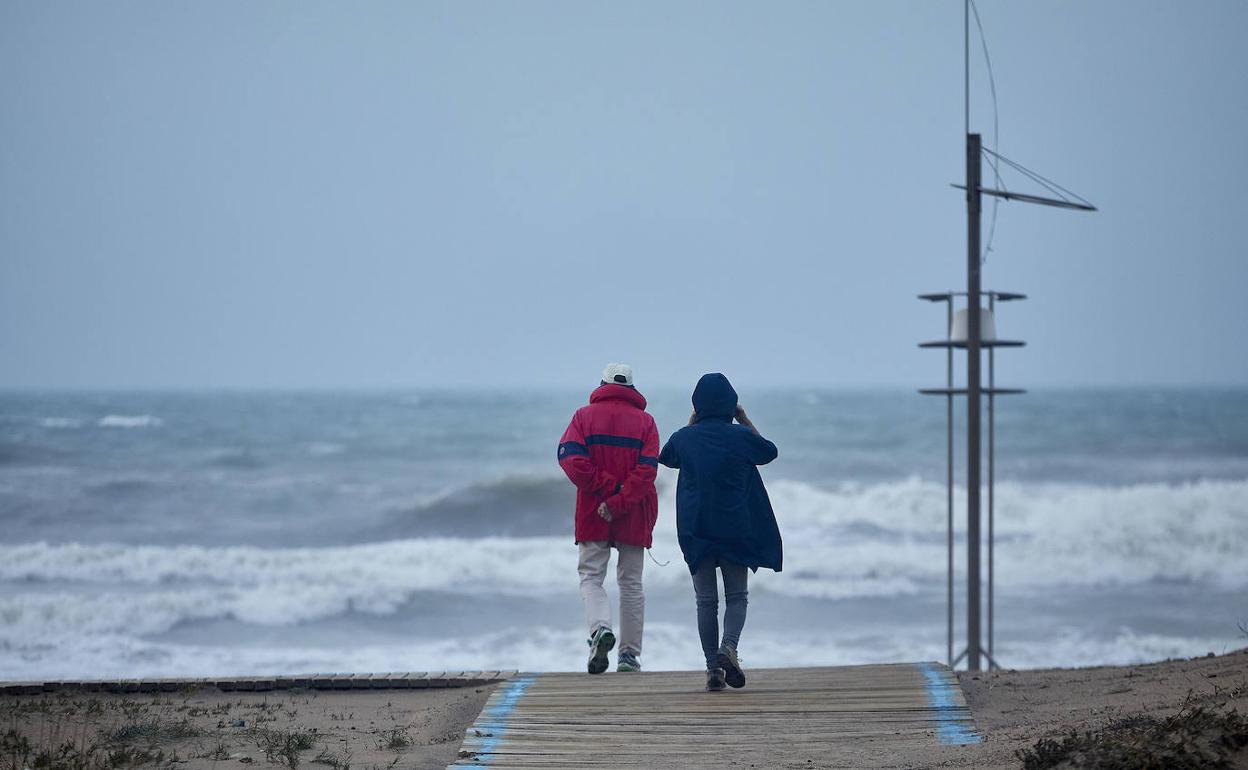 Lluvias en El Saler