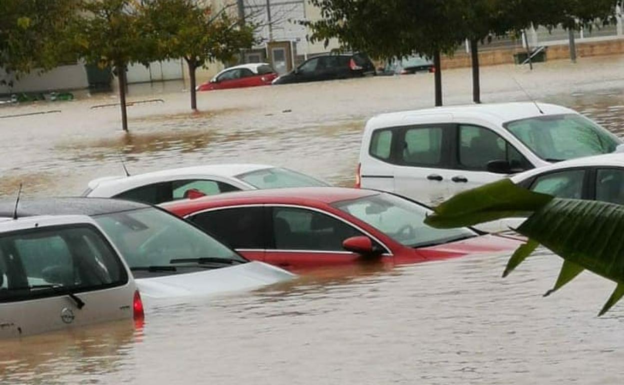 El polígono industrial donde se ubica la Ford también sufrió las consecuencias. 