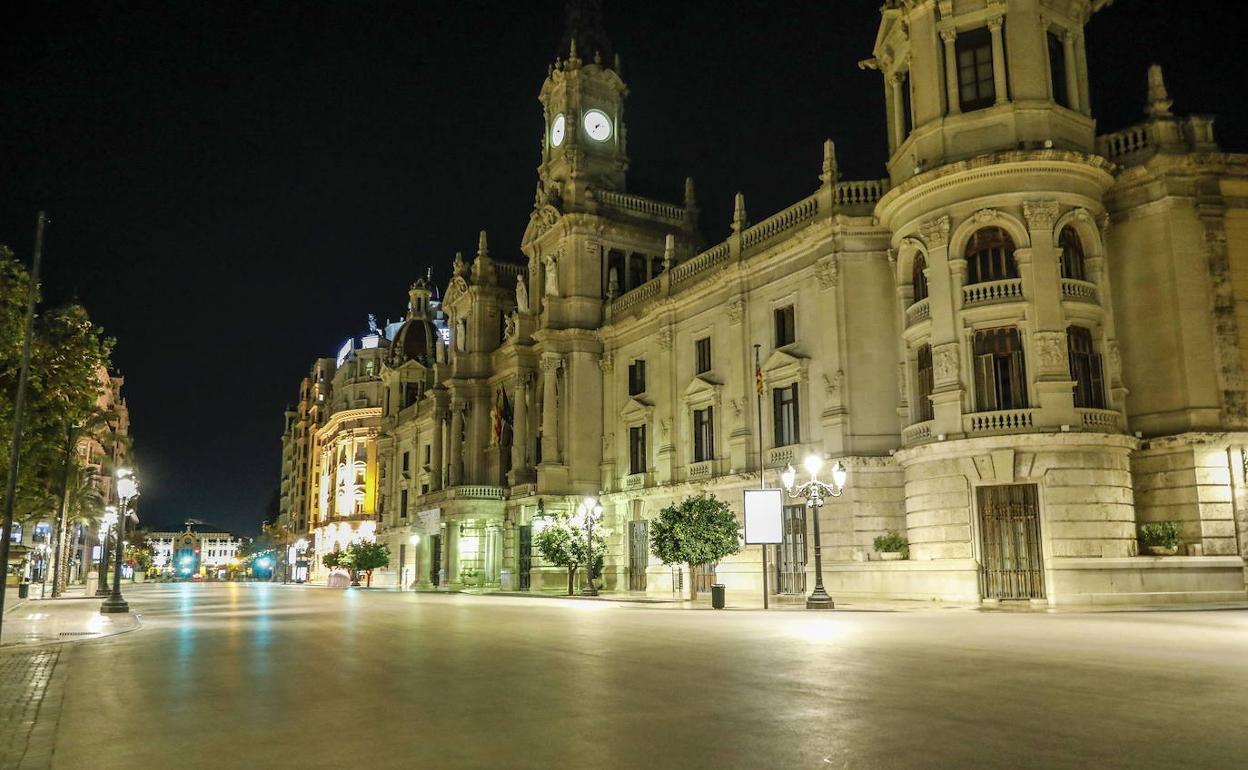 Toque de queda decretado en Valencia. 