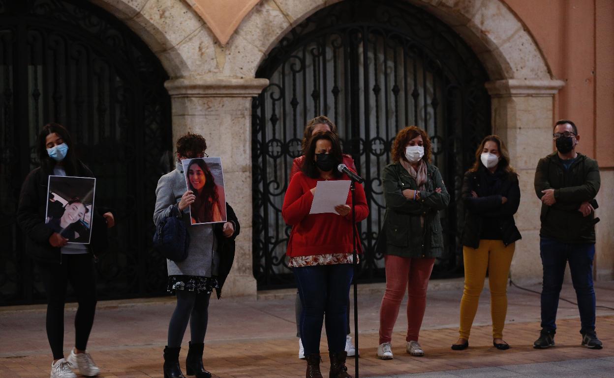 La madre de Wafaa rompió a llorar y no pudo terminar la lectura de su carta. 