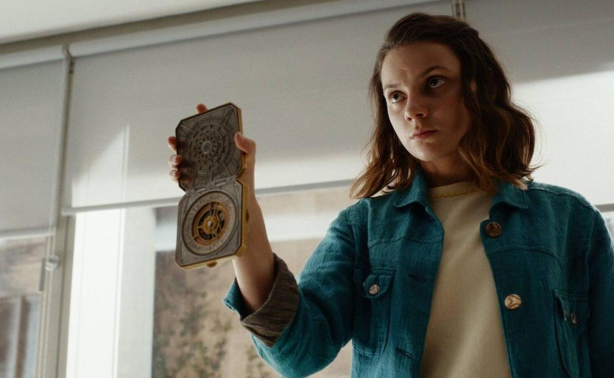 La actriz Dafne Keen. 