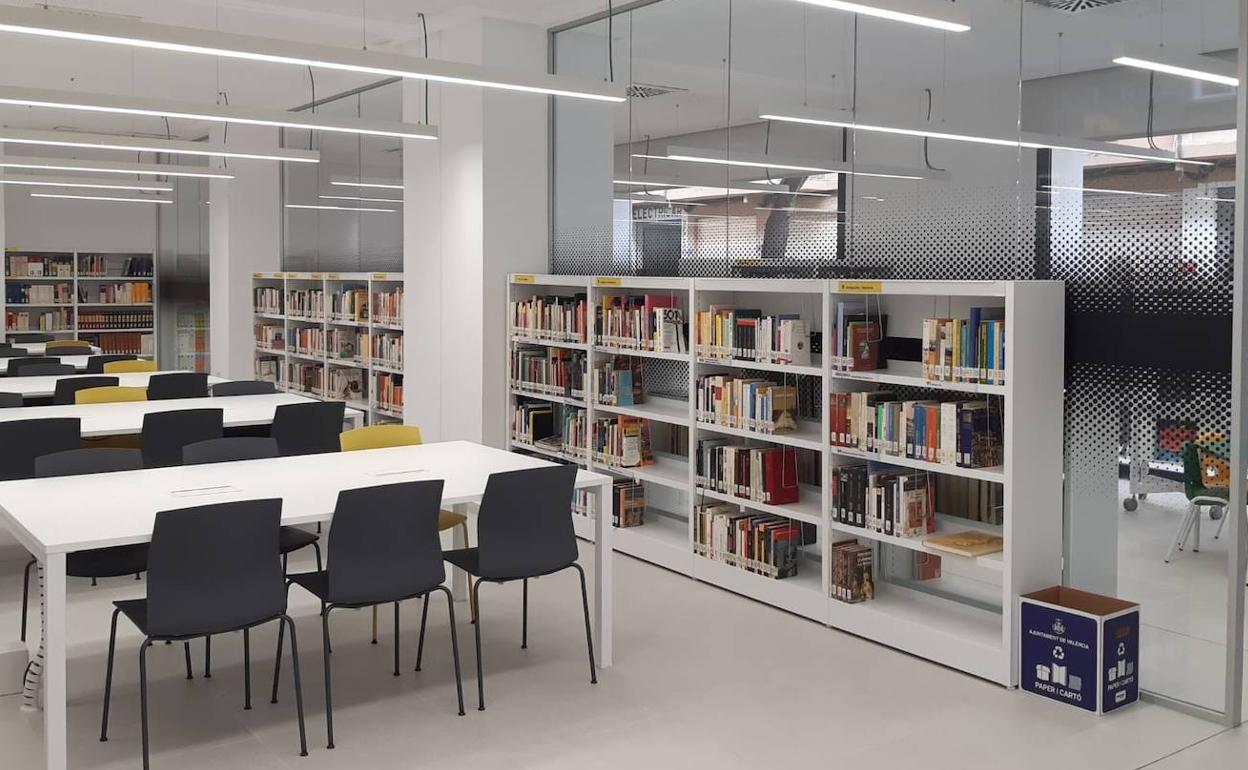 Nuevas instalaciones de la biblioteca. 