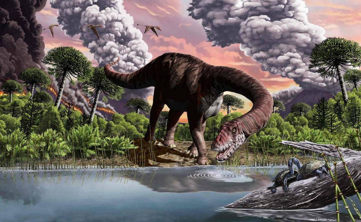 Dinosaurios gigantes | El calentamiento global propició la existencia de  dinosaurios gigantes | Las Provincias