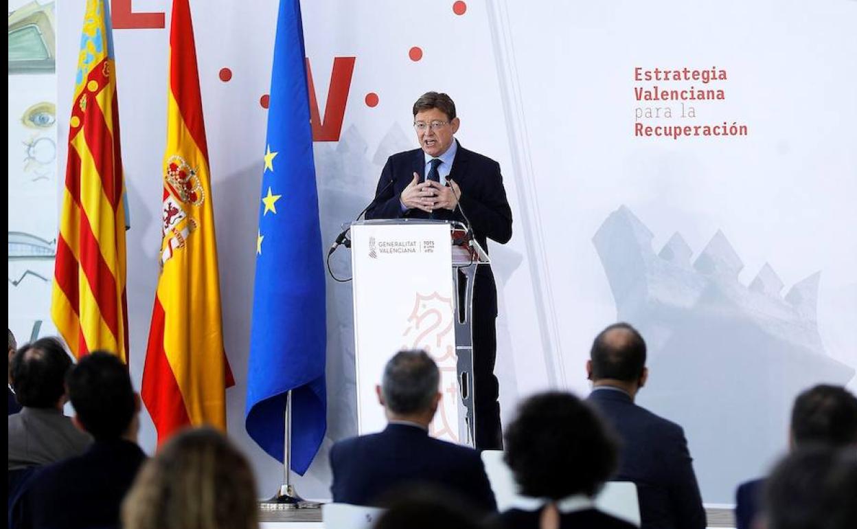 Fondos europeos para Valencia | Puig activa 14 proyectos para lograr 12.000 millones de euros de fondos europeos