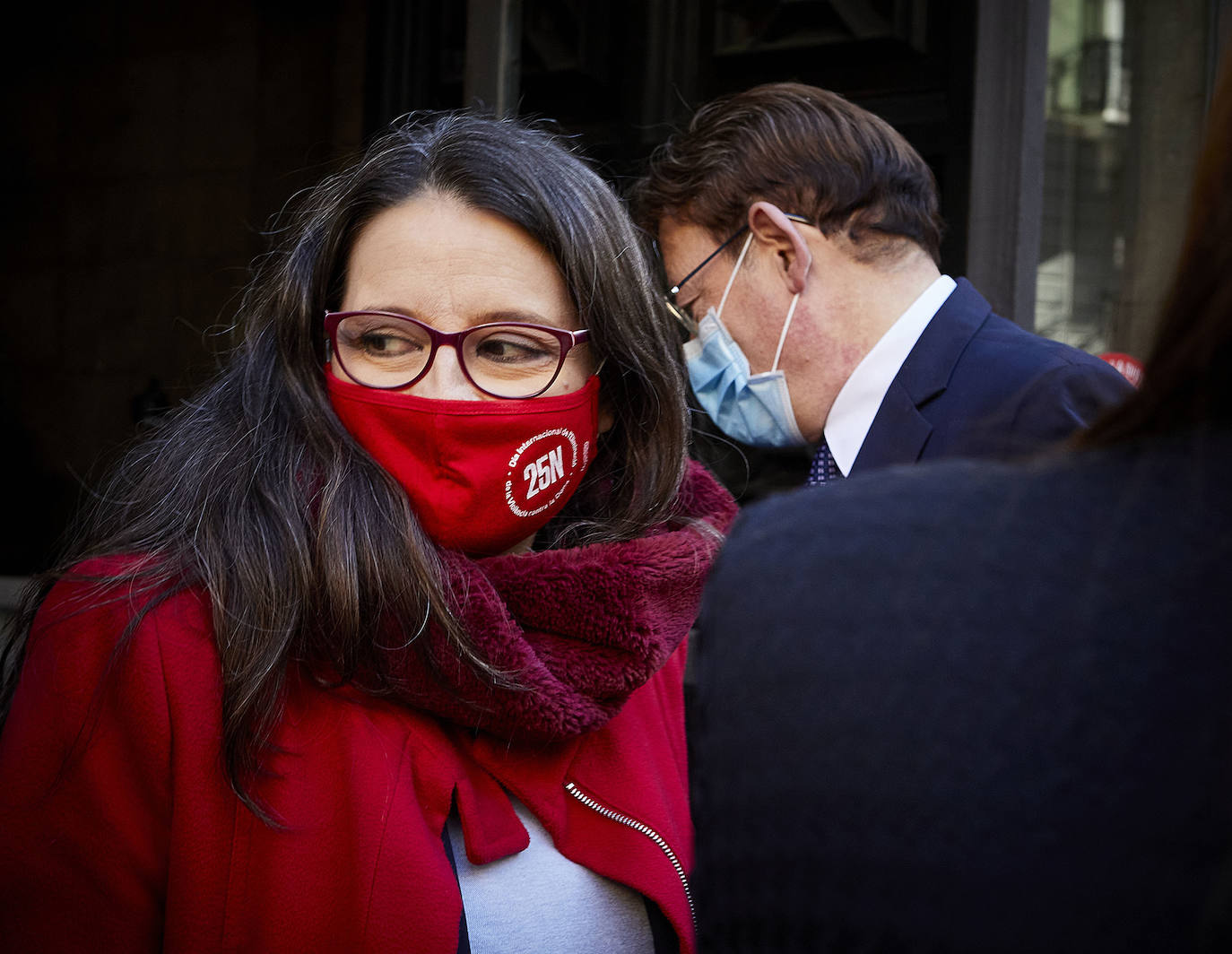 Fotos: Concentración en Valencia por el Día Internacional de la Eliminación de la Violencia contra la Mujer 2020