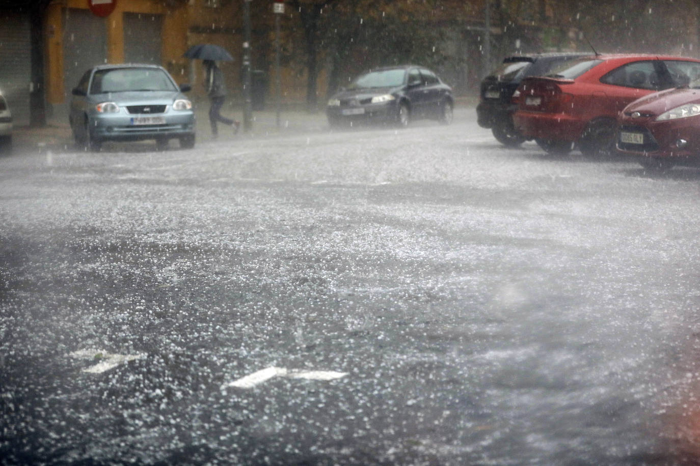 Granizo en Valencia