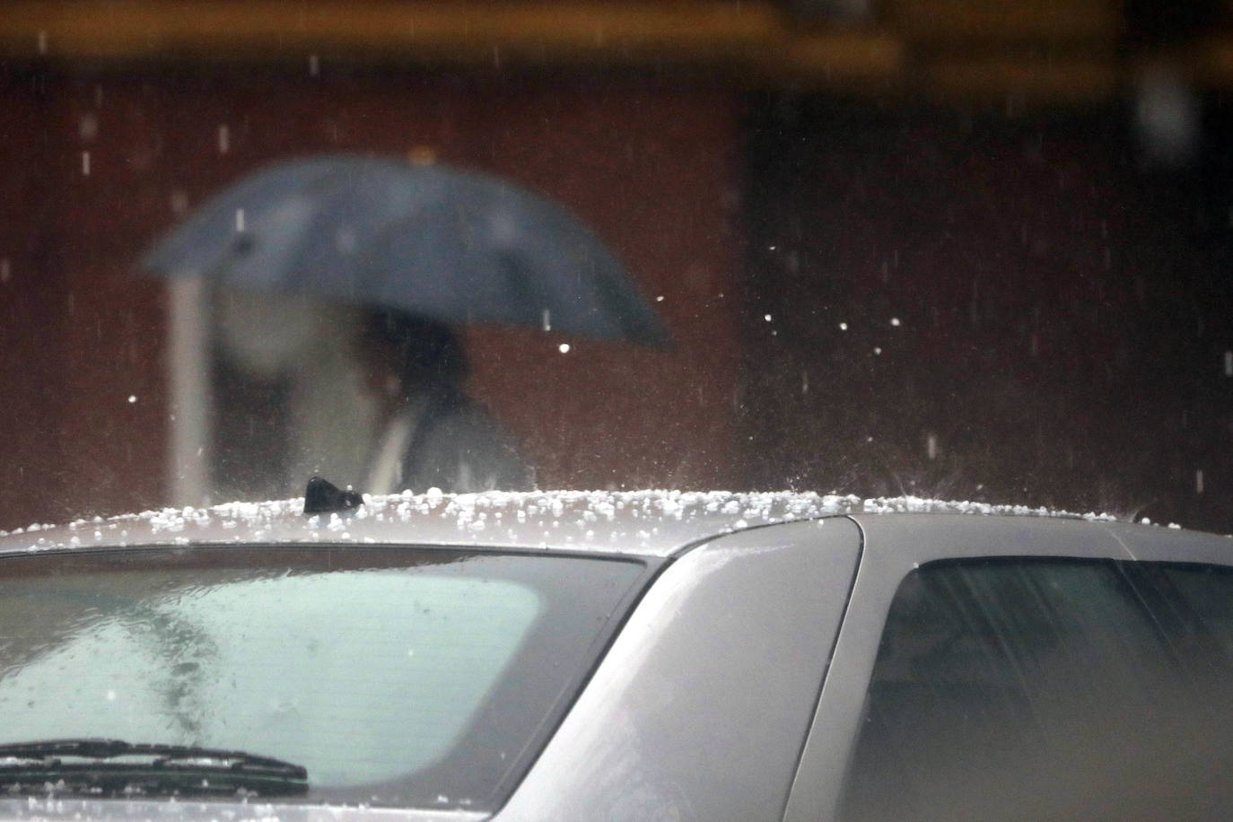 Granizo en Valencia.