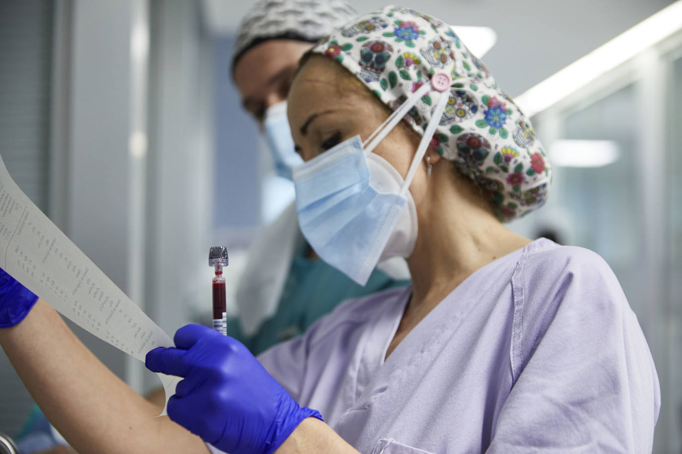 Así se trabaja en el Hospital Arnau de Vilanova de Valencia durante la segunda ola del coronavirus.