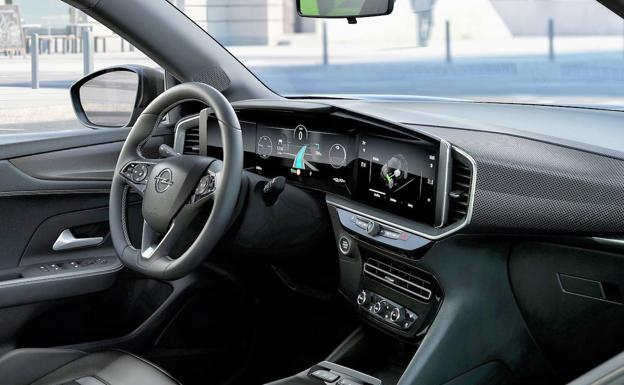 Interior del nuevo Opel Mokka.