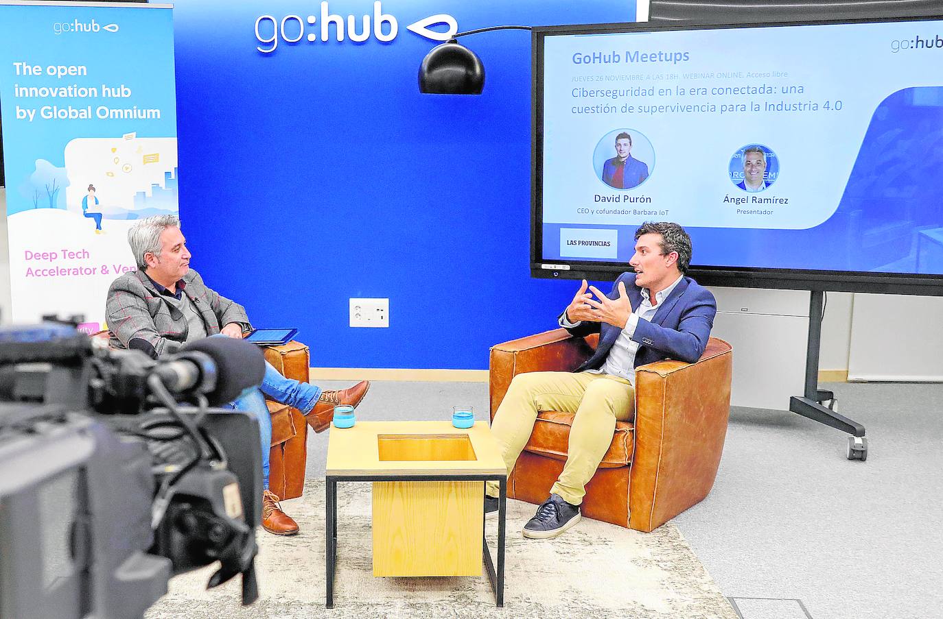 El encuentro tuvo lugar en las instalaciones de GoHub en Valencia. 