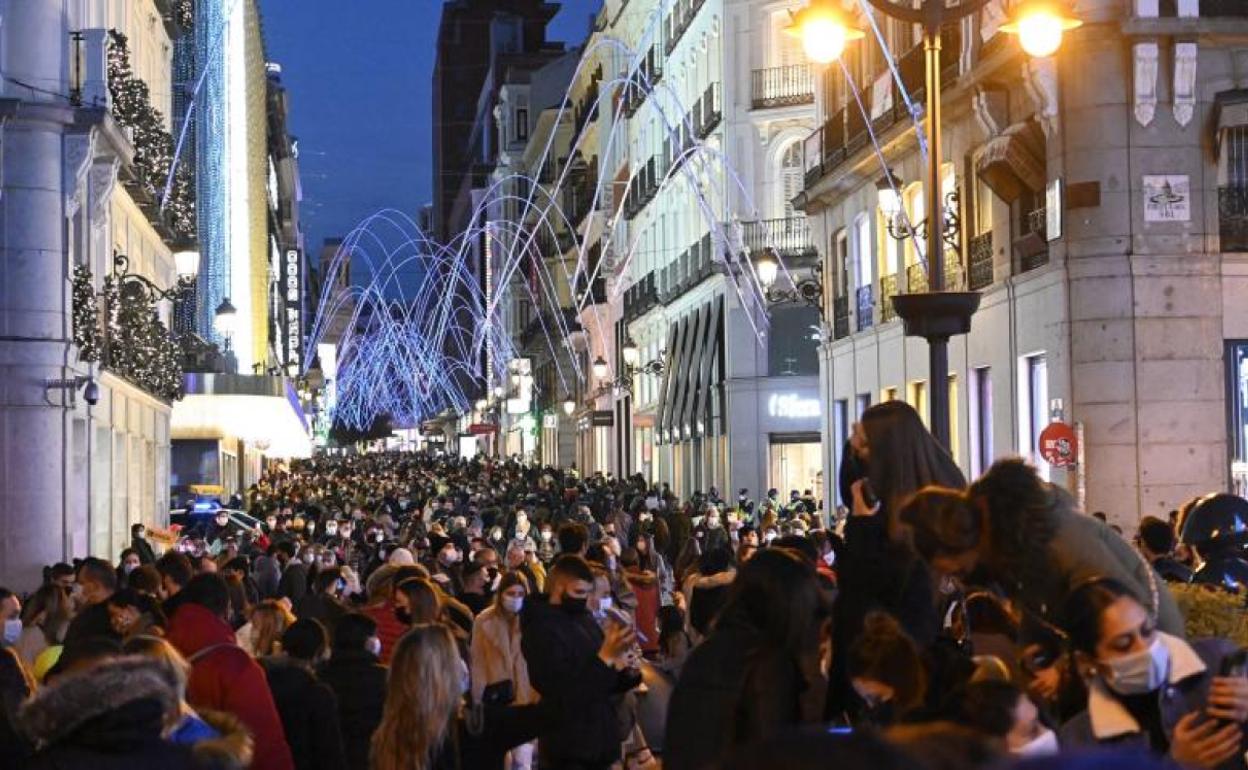 La gente salió a la calle en Madrid el pasado fin de semana. 