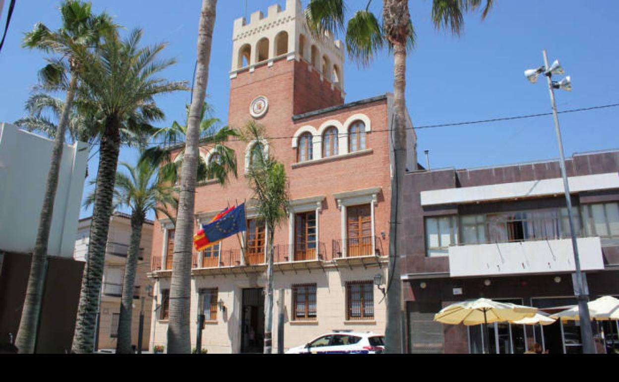 Las dependencias municipales. 