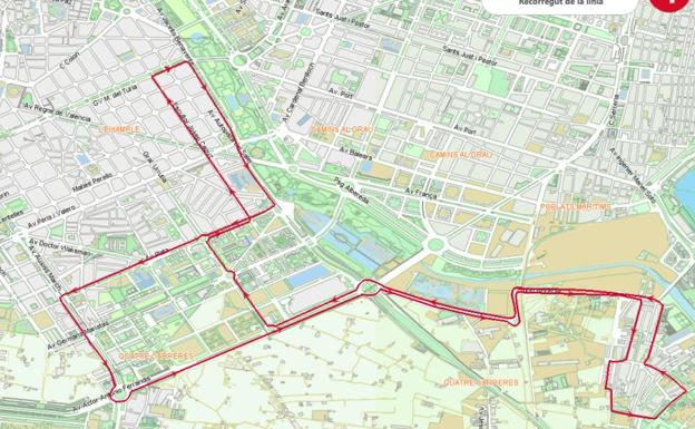 La EMT modifica o suprime 45 líneas de autobús por el Maratón de Valencia