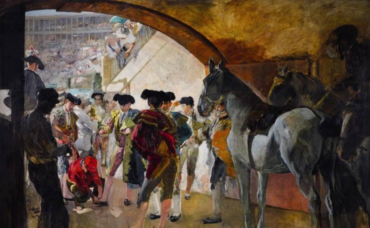 'Antes de la corrida', de Sorolla. 