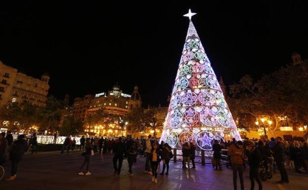 El ambiente navideño ha llegado a la ciudad.